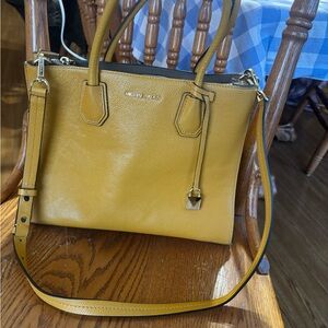 Michael Kors Mustard Yellow Tote Bag